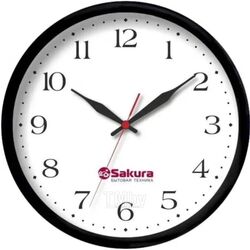 Часы настен Sakura2 Б6 черн
