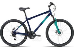 Велосипед Forward Altair MTB HT Low 26 2.0 2022 / RBK22AL26114 (19, темно-синий/бирюзовый)