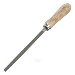 Напильник, 150 мм, трехгранный, деревянная ручка СИБРТЕХ 16023
