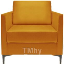 Кресло мягкое Brioli Ганс (L17/желтый)