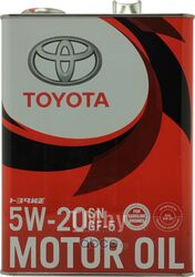 Моторное масло TOYOTA 5W20 4L (API: SN) 08880-10605