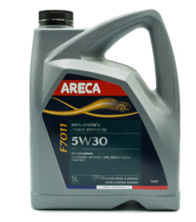 Синтетическое моторное масло F7011 5W-30 5 л ARECA 11143