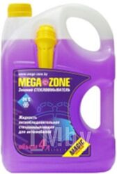 Стеклоомыватель MegaZone Magic зимний -24 4л, фиолетовый