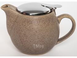 Чайник заварочный керамический с металлическим ситом 350 мл (арт. 109-06108, код 524194)