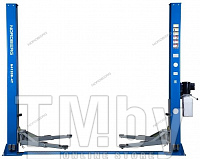 Подъемник N4120B-4T_380V 2х стоечный 4т, с электростопорами (синий) NORDBERG N4120BE-4B