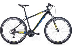 Велосипед Forward Apache 27.5 1.0 2022 / RBK22FW27270 (черный/желтый)