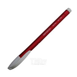 Ручка гелевая "GP1030" 0,5 мм, пласт., прозр., красный, стерж. красный SENATOR 4267-1030