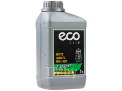 Масло моторное 2-х тактное ECO 1 л (JASO FC, API TC, ISO-L-EGC;)