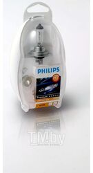Комплект ламп галогенных и накаливания Easy Kit H7 12V (H7+P21W+P21/5W+PY21W+W5W+Fuse10A) Philips 55474EKKM