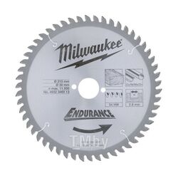Пильный диск MILWAUKEE 250/30 Z24 4932352138
