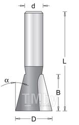 Фреза "ласточкин хвост" Hitachi 12.7X49X12,7мм, угол 14, хвостовик 8мм H-K/754089