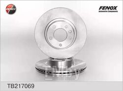 Диск тормозной Opel Omega 2.0 94- 286x24x5, Передний FENOX TB217069