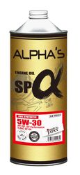 Масло моторное API SP CF performance, ILSAC GF-6A Fully Synthetic ALPHA’S SP ALPHA 5W30 1L