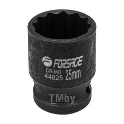 Головка ударная 25мм 12гр. 1/2" Forsage F-44825