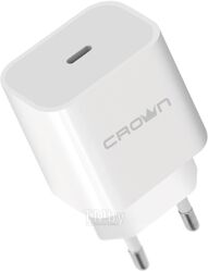 Зарядное устройство сетевое Crown CMWC-3031F (белый)