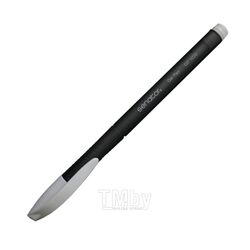 Ручка гелевая "GP1020" 0,5 мм, пласт., прозр., черный, стерж. черный SENATOR 4267-1020