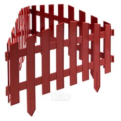 Забор декоративный "Марокко", 28 х 300 см, терракот PALISAD 65032
