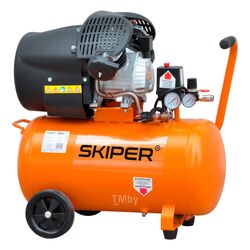 Воздушный компрессор SKIPER AR50V (до 400 л/мин, 8 атм, 50 л, 220 В, 2.2 кВт)