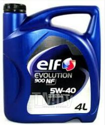 Масло моторное ELF Evolution 900 NF 5W40 (4L) ЗАМЕНЕНО 213909 ACEA A3/B4, APISL/CF,MB229.3,VW 502.00/505.00,BMW LL-98 ЗАМЕНЕНО НА 213909 ELF 194873