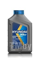 Моторное масло синтетическоеHYUNDAI XTEER Diesel Ultra 5W30 1L API SN CF ACEA A3 B4 C3 MB 229.31(51) BMW LL04 СИНТ. 1011003
