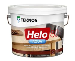 Лак для дерева Teknos HELO AQUA 80 gloss 2,7 л