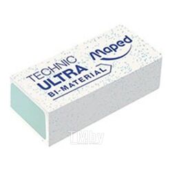 Ластик Maped Technic Ultra mini / 106411 (белый/голубой)