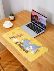 Коврик для мыши Miniso Tom & Jerry I Love Cheese Collection / 8322 (желтый)