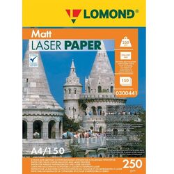 Бумага для лаз.печати LomonD 250/А4/150л. Матовая