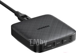 Сетевое зарядное устройство UGREEN USB-A+3*USB-C 100W Desktop Fast Charger EU CD226 (Black) 70870