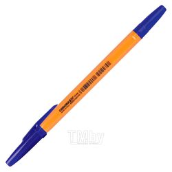 Ручка шариковая 1,0 мм, пласт., глянц., оранжевый, стерж. синий Corvina 40163/02G