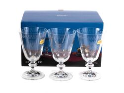 Набор бокалов для вина стеклянных "bella" 6 шт. 260 мл Crystalex 40412/Q9480/Q9481/Q9482/260