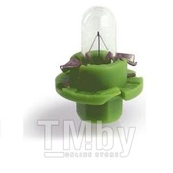 Лампа Philips (1.3W) 12V BX8.4d приборная панель. пластм. оливк-зеленый цоколь 12628CP