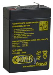 Аккумуляторная батарея Kiper GP-628 F1 6V/2.8Ah