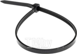 Хомут-стяжка кабельная нейлоновая REXANT 400 x7,6 мм, черная, упаковка 100 шт.