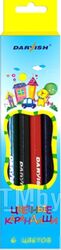Набор цветных карандашей Darvish DV-1255-6 (6шт)