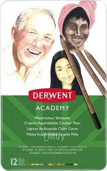 Набор акварельных карандашей Derwent Academy 2300386 (12шт)
