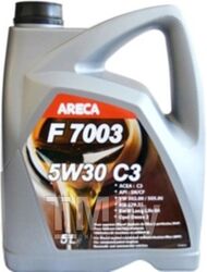 Синтетическое моторное масло F7003 5W-30 C3 5 л ARECA 11132