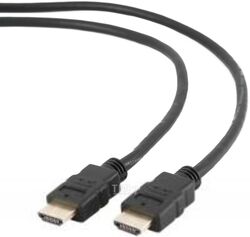 Кабель Cablexpert HDMI v2.0 1.0м экран позол.разъемы черный пакет CC-HDMI4-1M