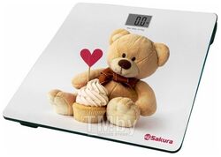 Весы напольные Sakura SA-5071BR медвежонок