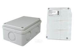 Распаячная коробка ОП 120х80х50мм, крышка, IP55, 6 вх., без гермовводов, инд. штрихкод TDM SQ1401-0825