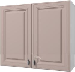 Шкаф навесной для кухни Горизонт Мебель Ева 80 (мокко софт)