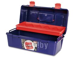 Ящик для инструмента пластмассовый с лотком 22 (356x184x163 мм) (122002) (TAYG)