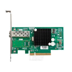 Сетевой PCI Express адаптер D-Link DXE-810S/B1A (PCIe, 1 x SFP+)