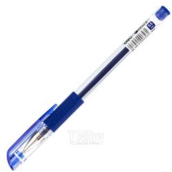 Ручка гелевая "Daily" 0,5 мм, пласт., прозр., стерж. синий Deli