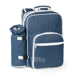 Набор для пикника 28*39*18 см "Arbor" полиэстер. 600D, в рюкзаке, синий hidea