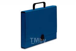 Портфель с ручкой 40 мм, синий, картон VauPe 304/03