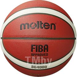 Баскетбольный мяч для соревнований MOLTEN B7G4000-X FIBA, синт. кожа pазмер 7
