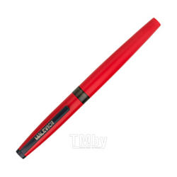 Ручка перьевая EF метал., с конвертером, красный Малевичъ 196400