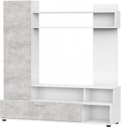 Стенка NN мебель МГС 9 (белый/цемент светлый)