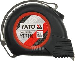 Рулетка с магнитом 8мх25мм (бытовая) Yato YT-7112